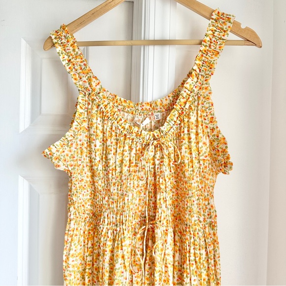 NWT Doen Emmaretta Dress in Clementine Daisy Fields - Picture 7 of 10